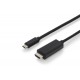 ASSMANN Electronic AK-300330-020-S adaptador de cable USB-C HDMI Negro